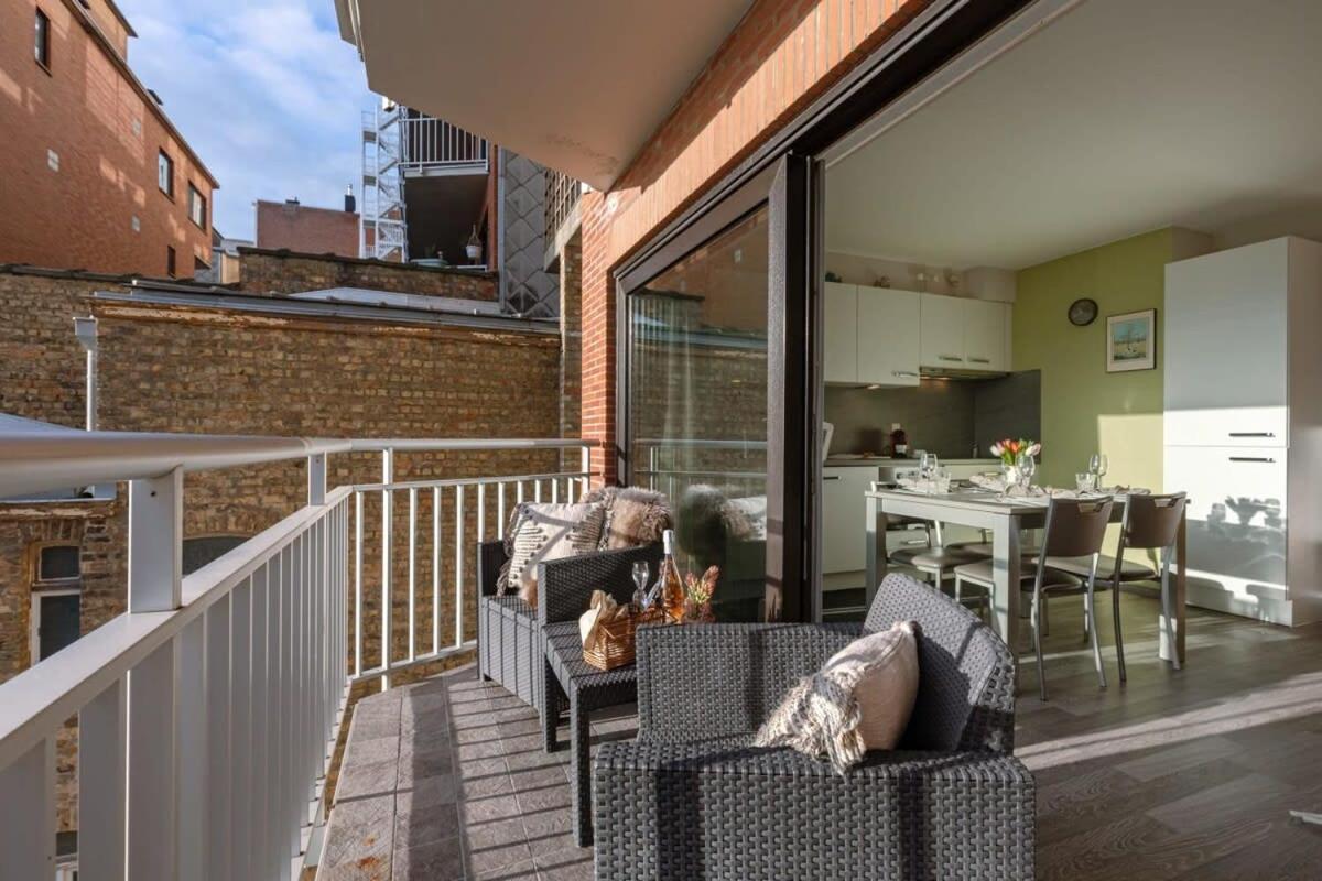 Huswell - Charming Studio With Terrace Nearby The Beach Apartment Middelkerke Luaran gambar